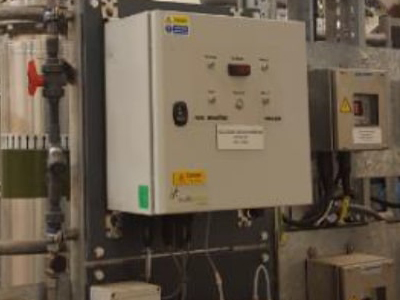 Einbau in einem Umkehrosmose-Filtersystem